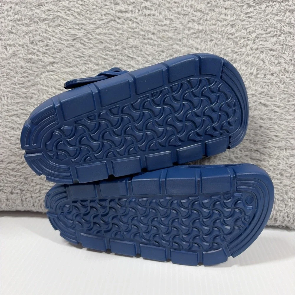 Birkenstock Birki Flow Big Kids Navy Blue C11 - 29 185 Clog Sandal - NEW No Box